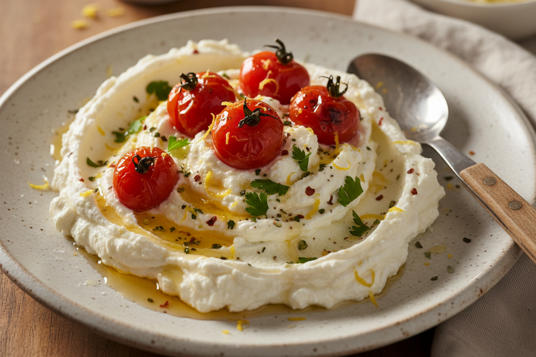 Canal Side Garlic Herb Whipped Feta Board