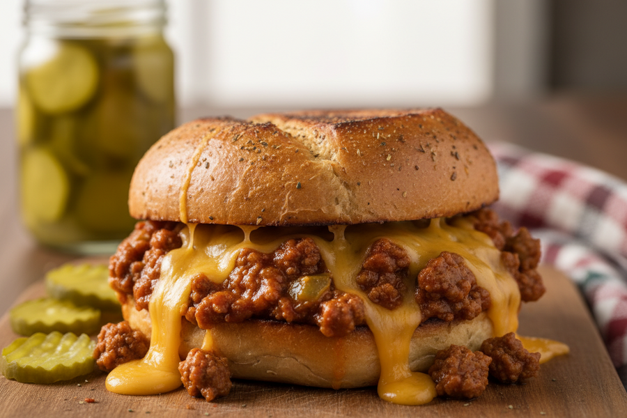 Iron Pier Smoky Sloppy Joe Melts