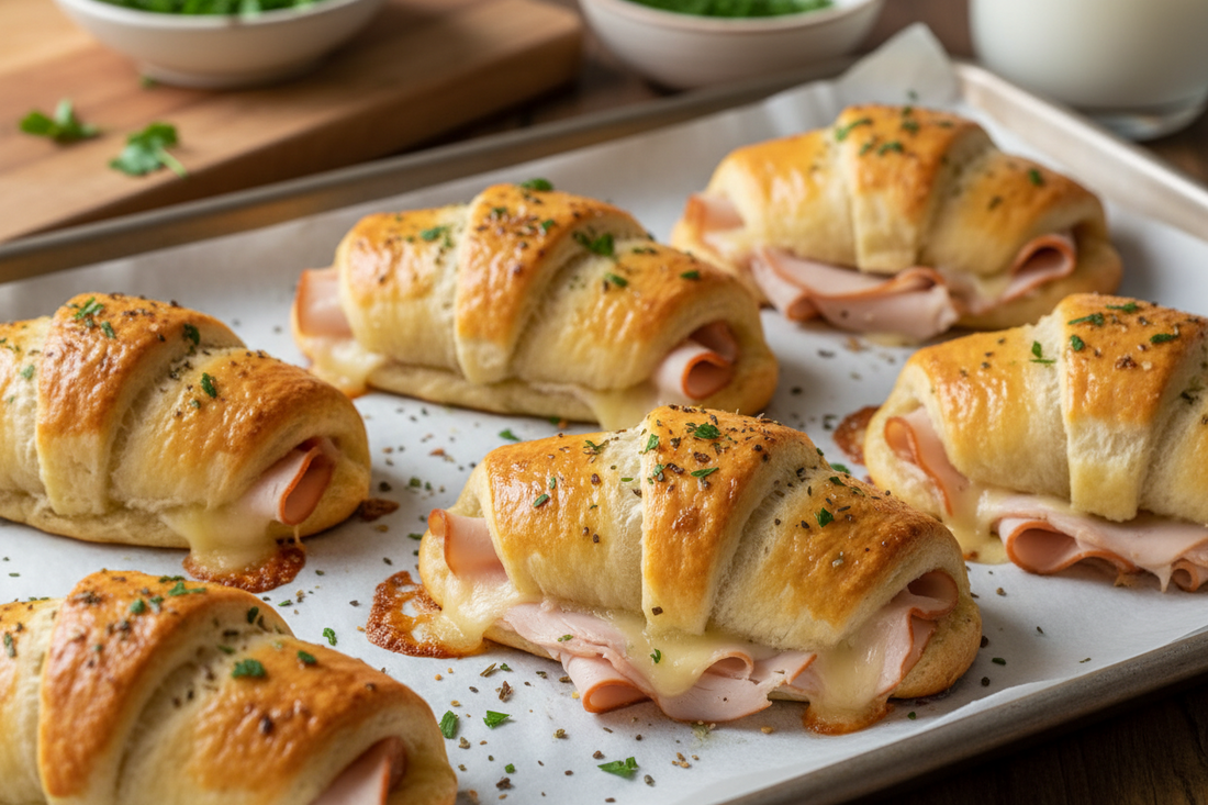 Spring House Turkey & Swiss Roll-Ups