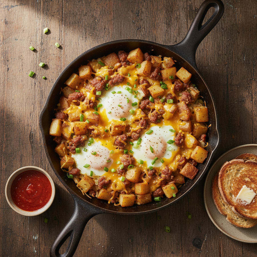 Iron Pier Maple Smoke Breakfast Hash