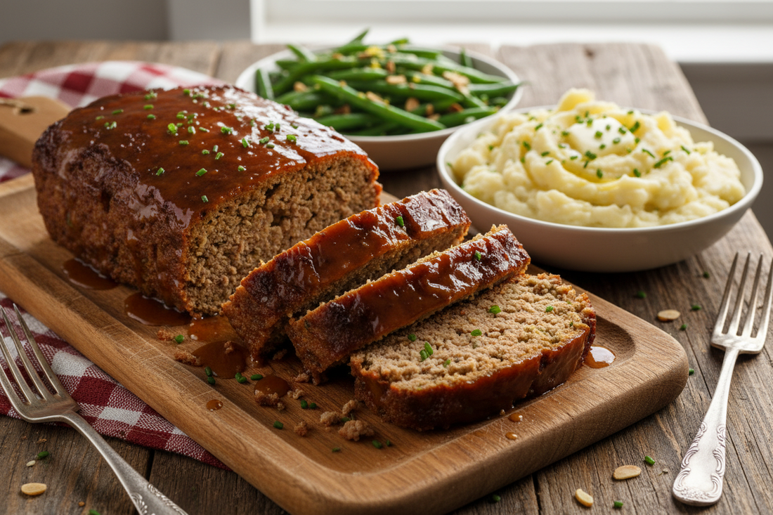 Maple Smoke Sunday Meatloaf