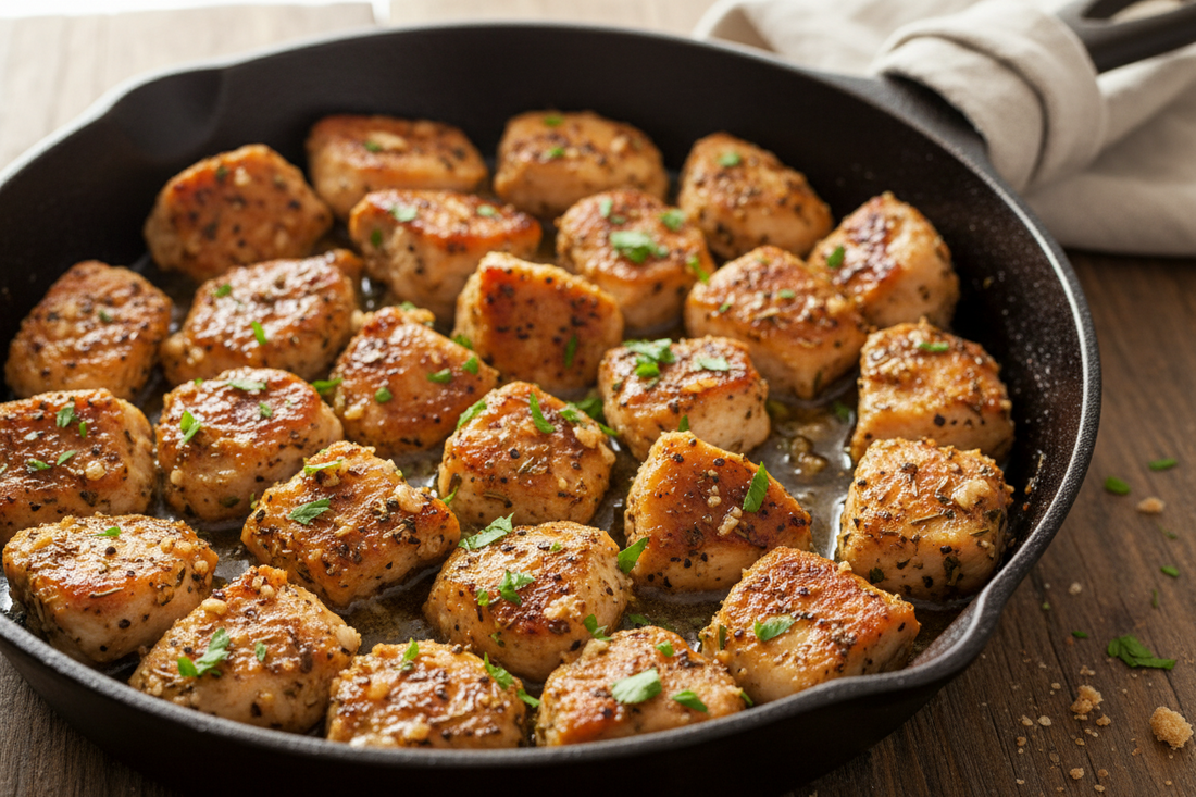 Canal Side Garlic Butter Chicken Bites