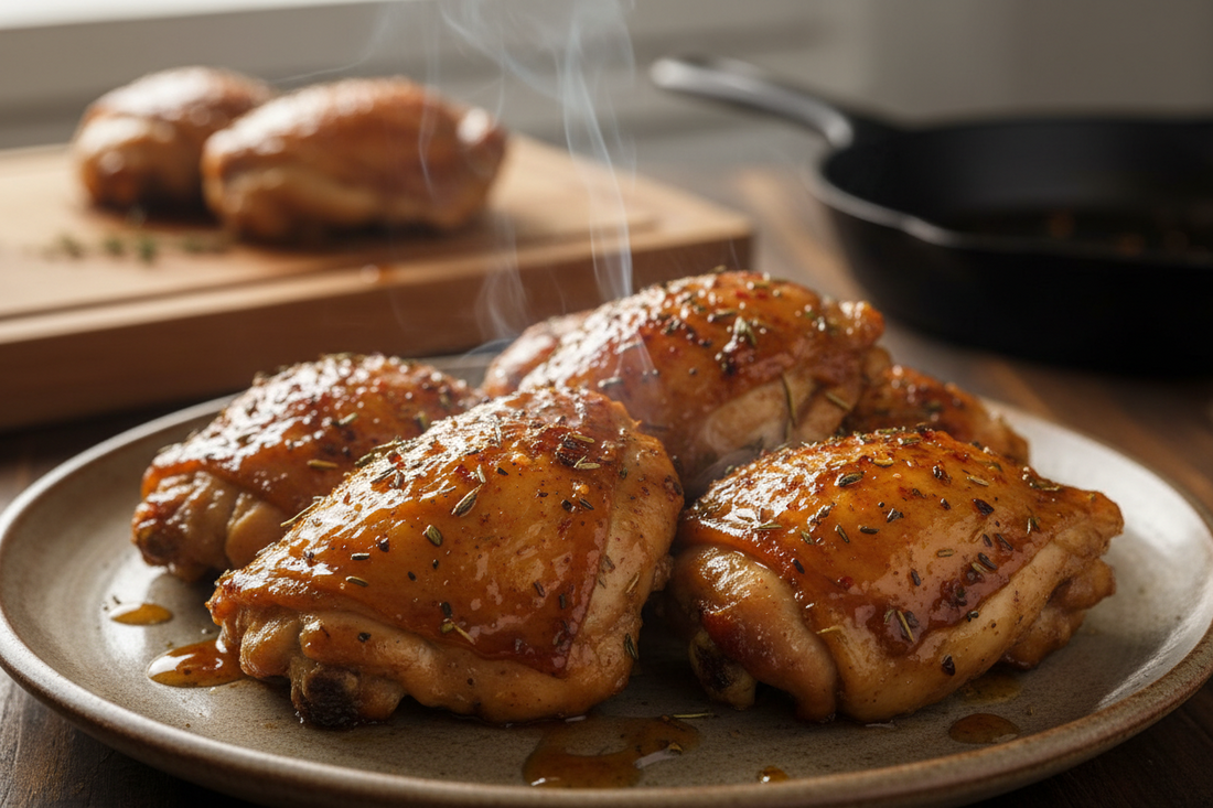 Iron Pier Smoky Maple Chicken Thighs