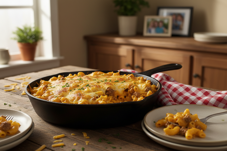Black Forge Burger Mac Skillet